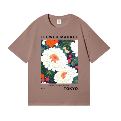 Yayoi Kusama Flower Japanese Style Classic Tee