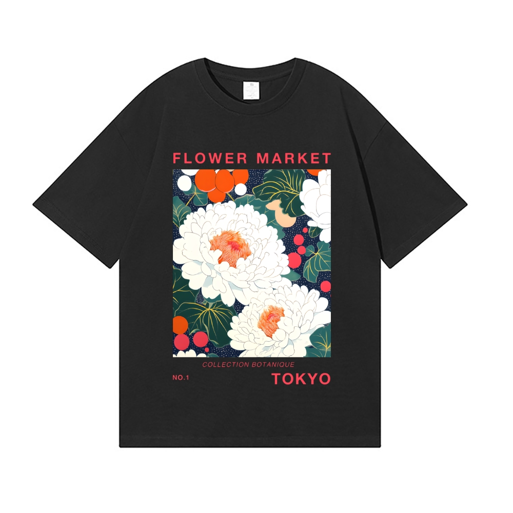 Yayoi Kusama Flower Japanese Style Classic Tee