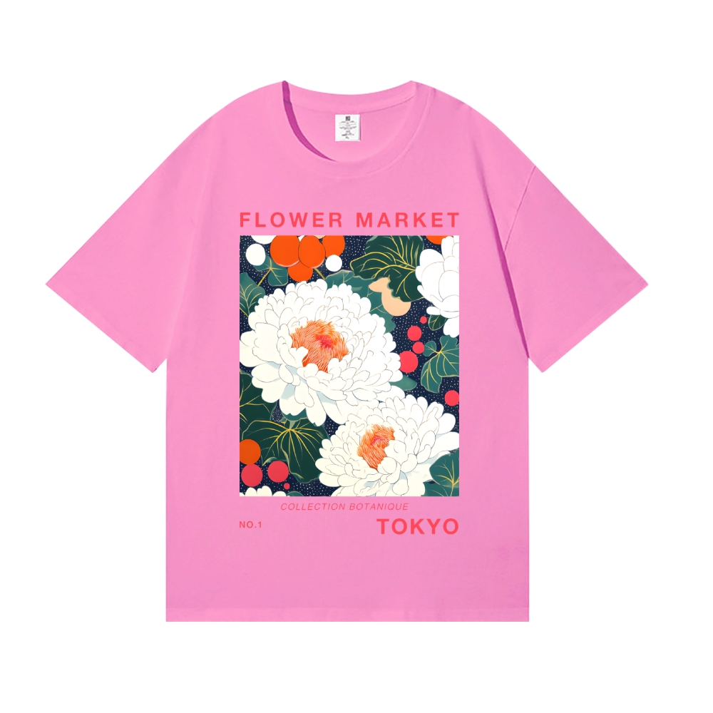Yayoi Kusama Flower Japanese Style Classic Tee