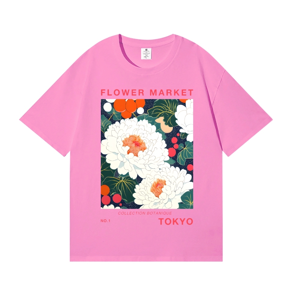 Yayoi Kusama Flower Japanese Style Classic Tee