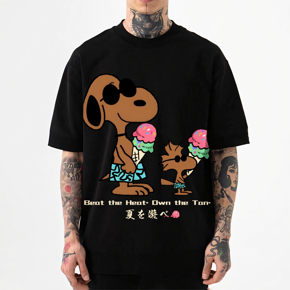 Stay Cool Peanuts Japanese Style Classic Tee