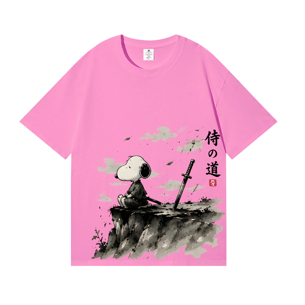 Samurai Peanuts Japanese Style Classic Tee
