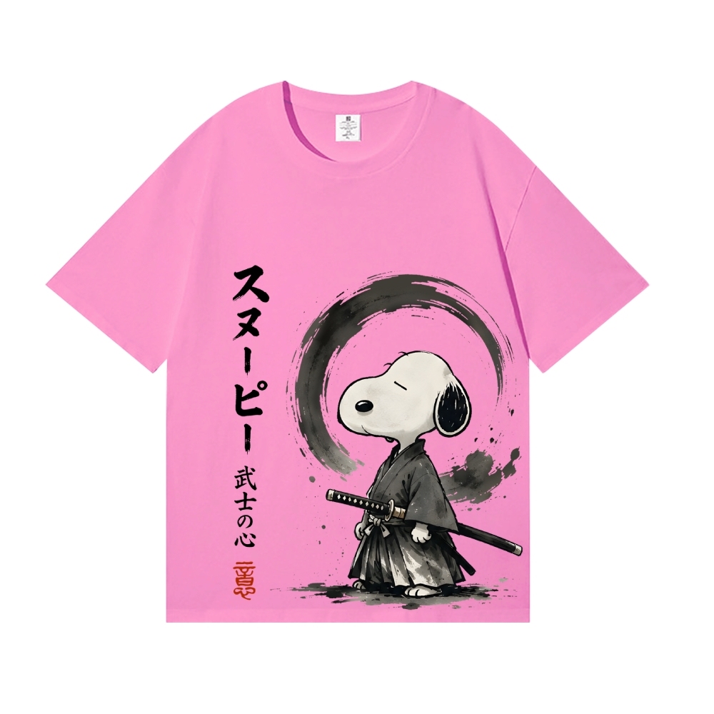 Samurai Peanuts Japanese Style Classic Tee