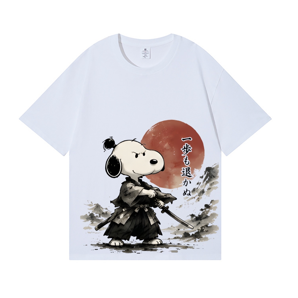 Samurai Peanuts Japanese Style Classic Tee