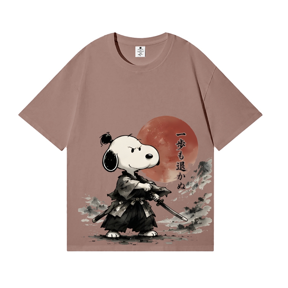 Samurai Peanuts Japanese Style Classic Tee