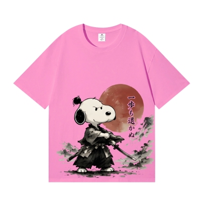 Samurai Peanuts Japanese Style Classic Tee