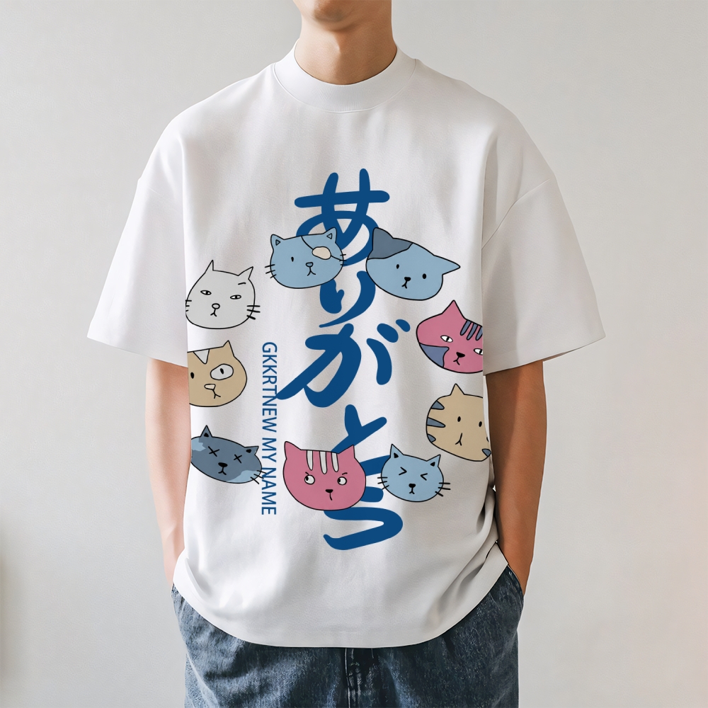 Cat Japanese Style Classic Tee