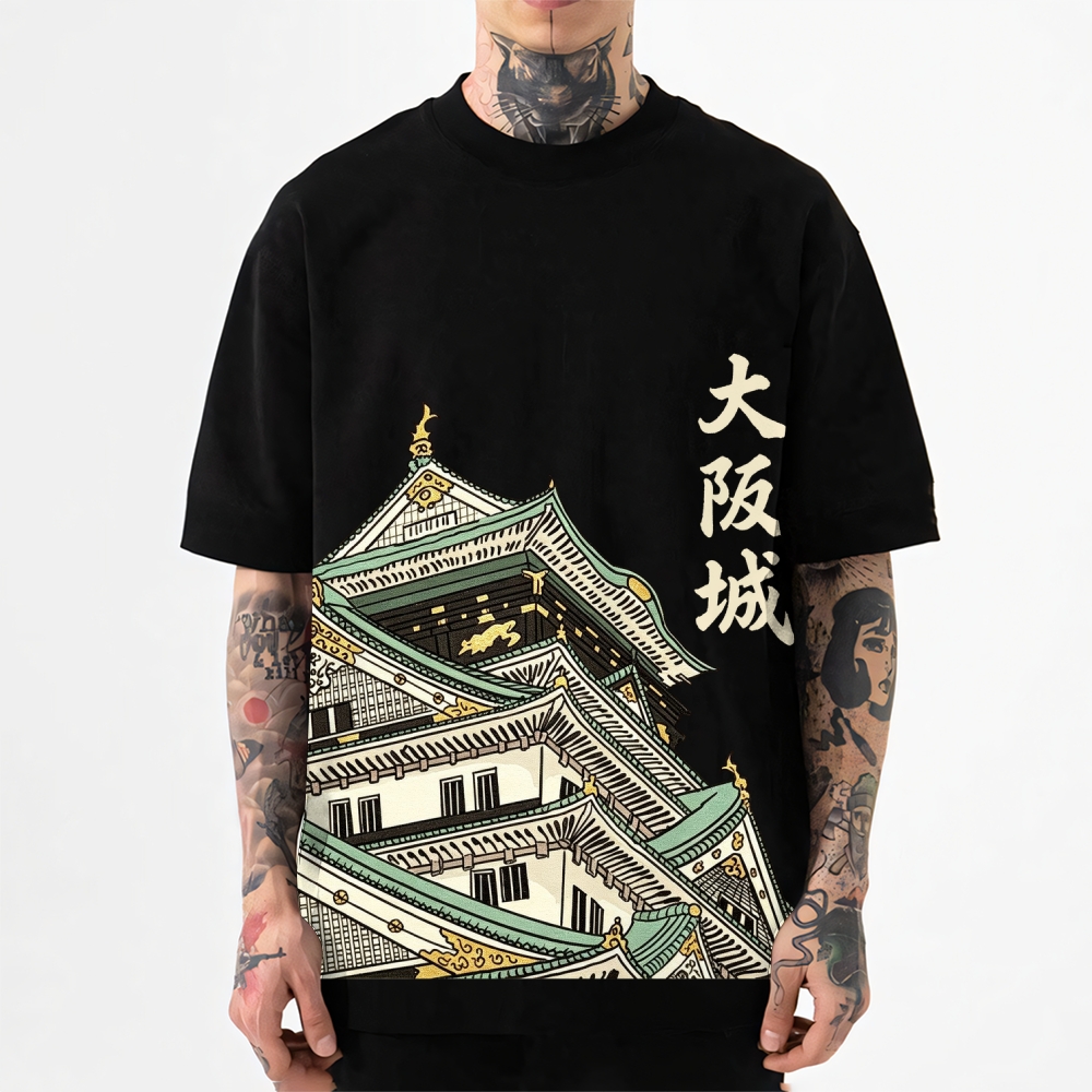 Osaka Castle Japanese Style Classic Tee