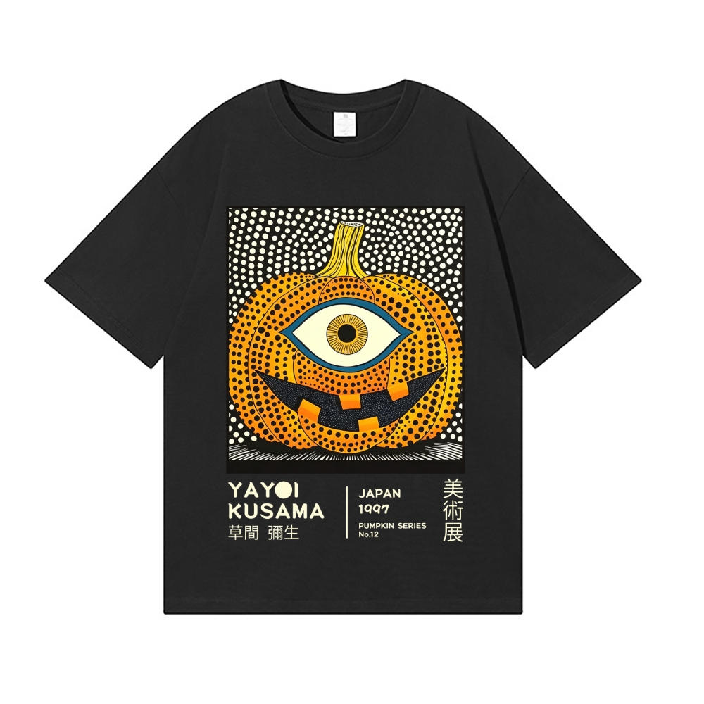 Halloween Yayoi Kusama Pumpkin Yokai Japanese Style Classic Tee