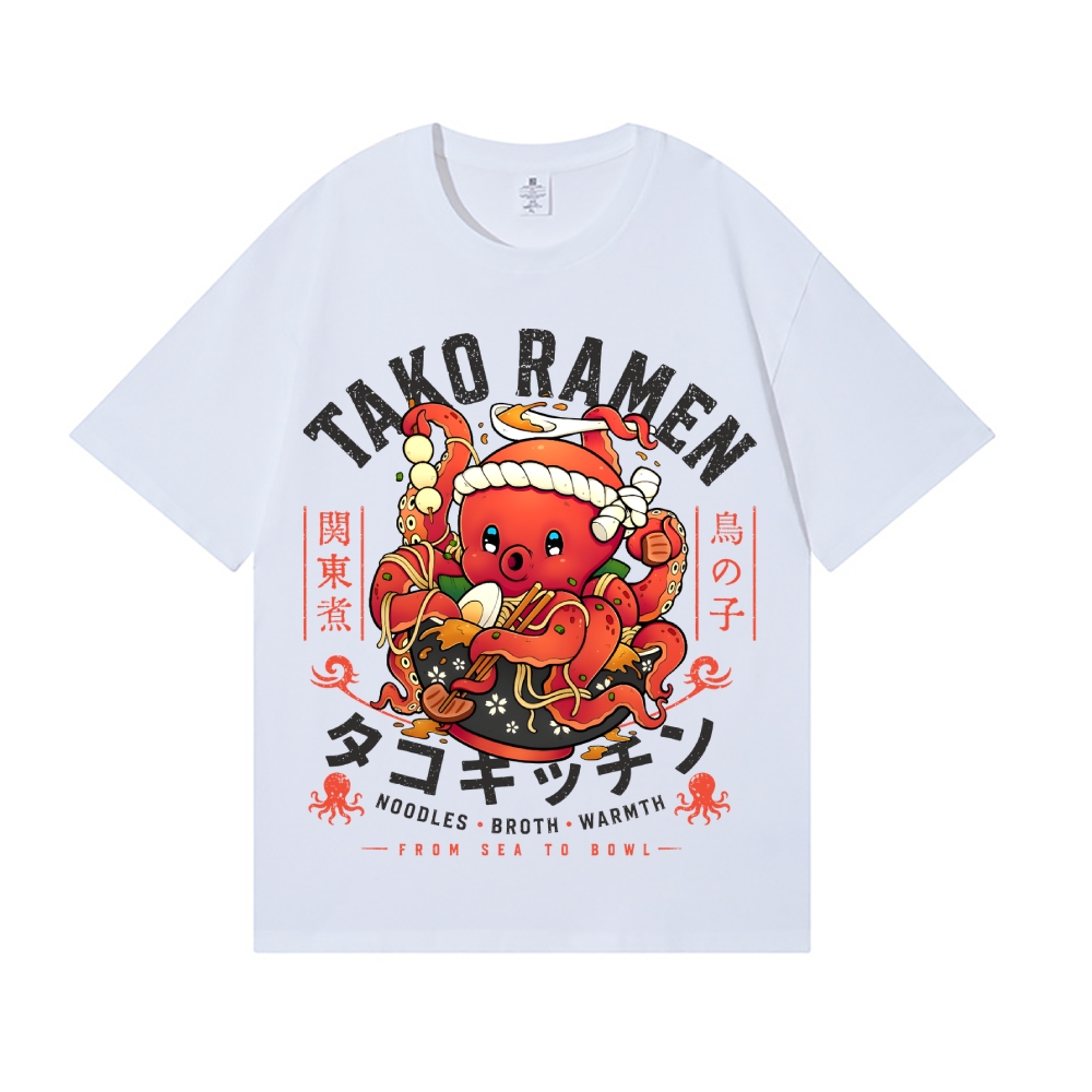 Tako Ramen Japanese Style Classic Tee
