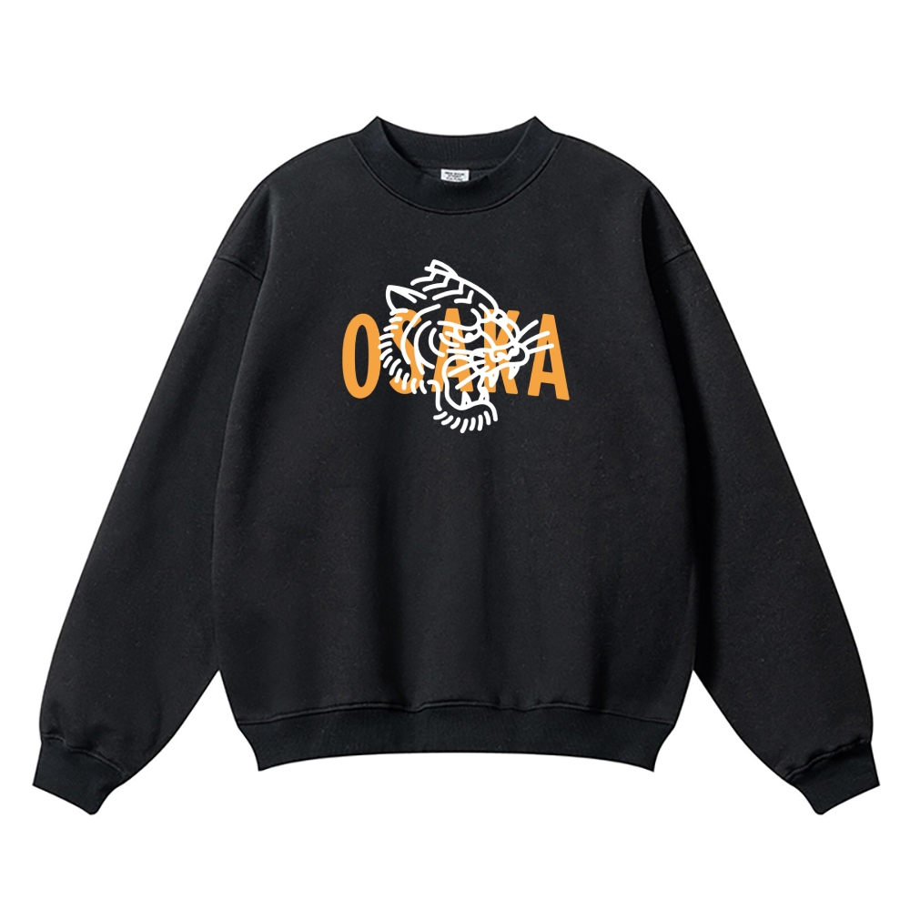 Osaka Tiger Vintage Cotton Blend Sweatshirt