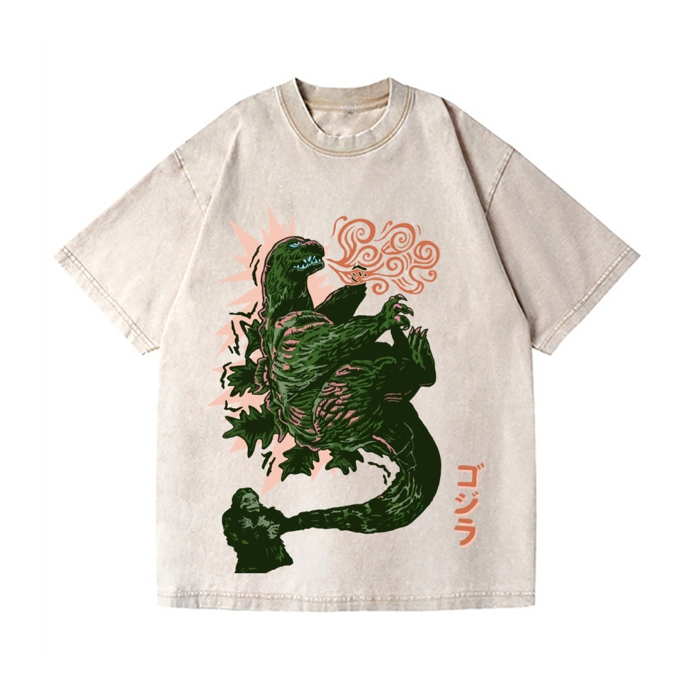 Tokyo Kaiju Vintage Wash Japanese Design T-Shirt
