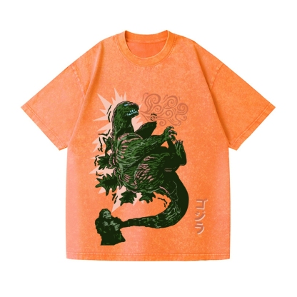 Tokyo Kaiju Vintage Wash Japanese Design T-Shirt
