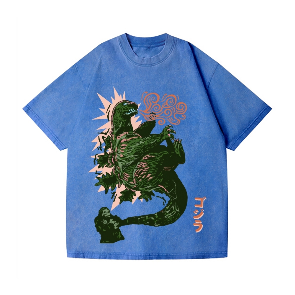 Tokyo Kaiju Vintage Wash Japanese Design T-Shirt