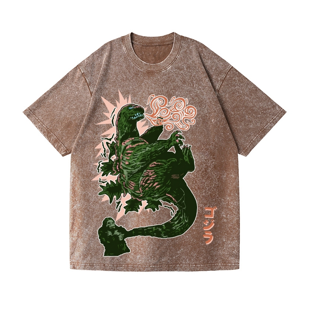 Tokyo Kaiju Vintage Wash Japanese Design T-Shirt