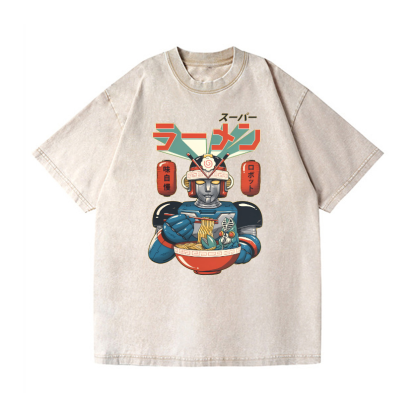 Ramen Vintage Wash Japanese Design T-Shirt