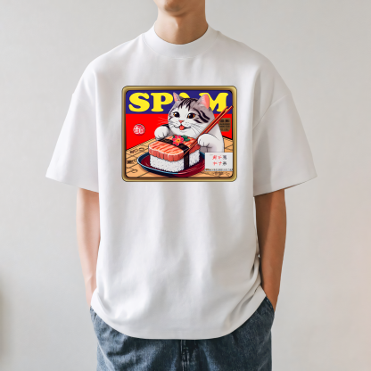 Spam Cat Japanese Style Classic Tee
