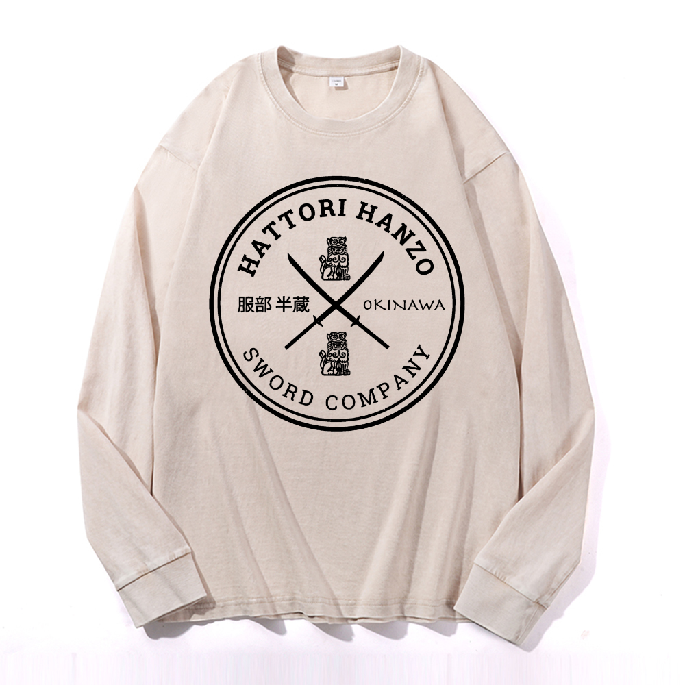 Vintage Cotton Wash Crewneck Sweatshirt