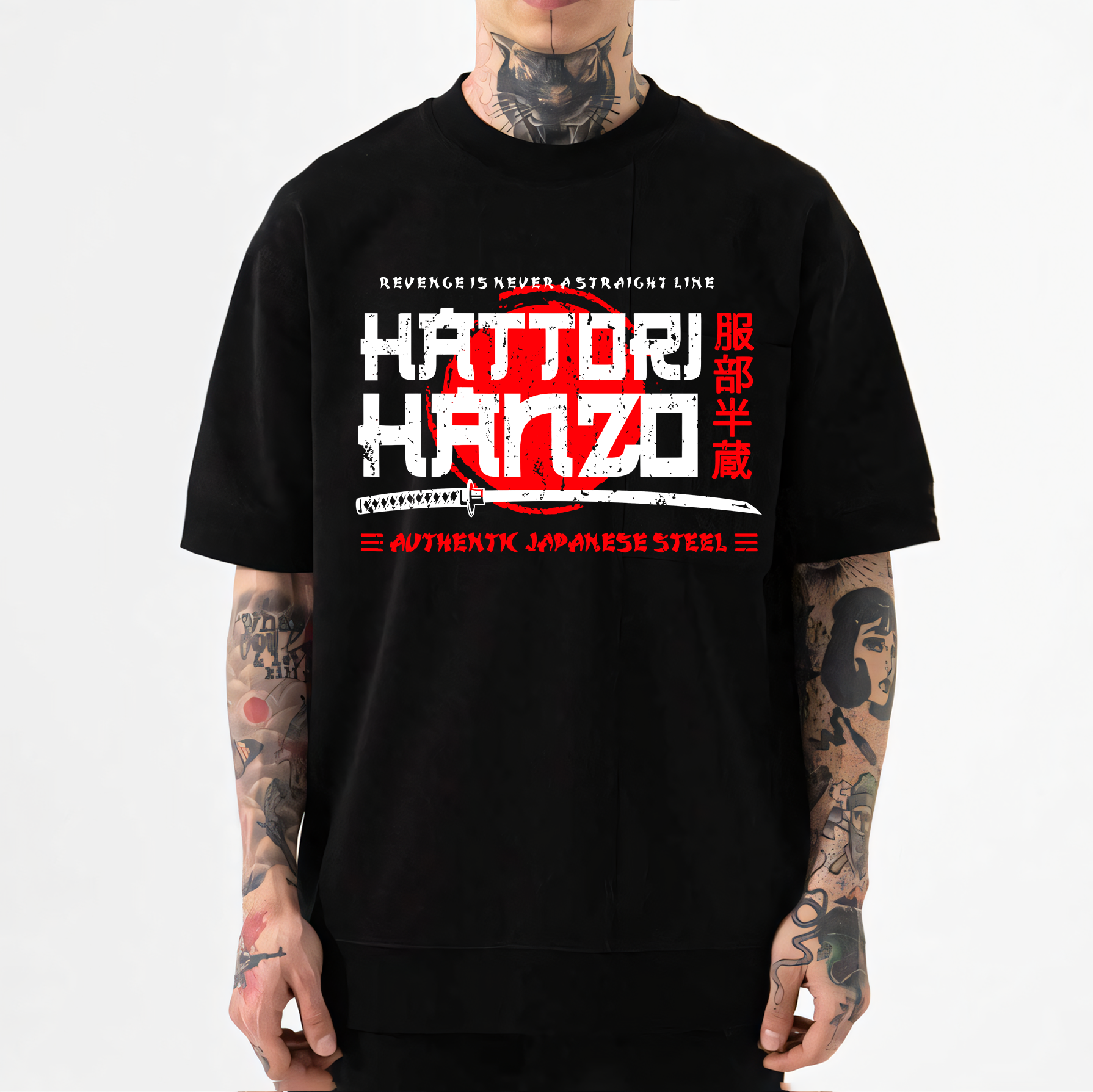 Okinawa Hattori Hanzo Japanese Style Classic Tee