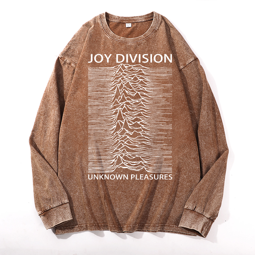 Joy Division Vintage Cotton Wash Crewneck Sweatshirt