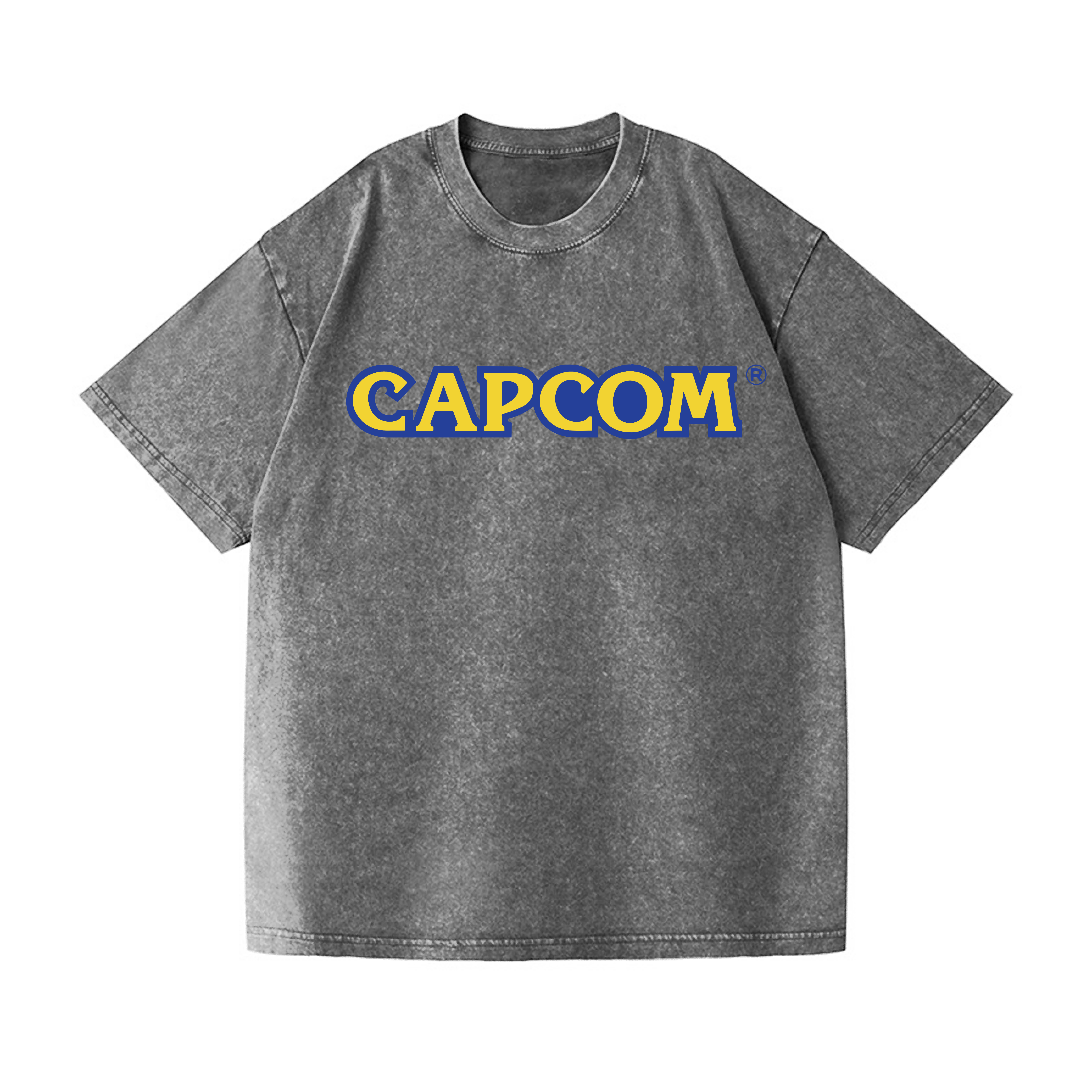 Capcom Vintage Wash Japanese Design T-Shirt