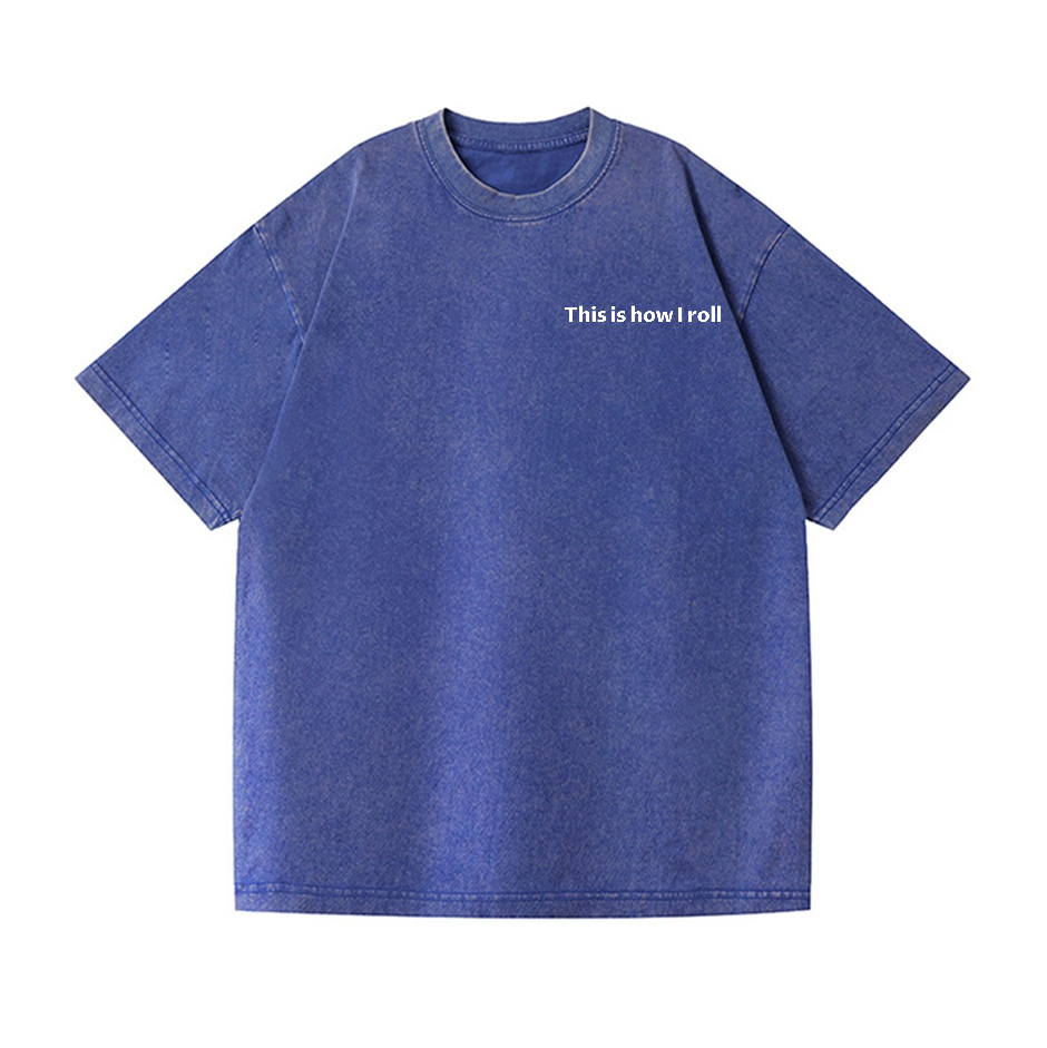 Sushi Vintage Wash Japanese Design Back Art T-Shirt