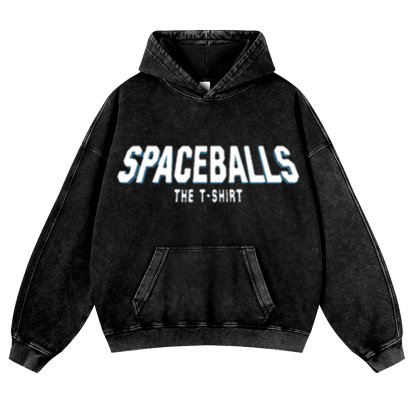 Spaceballs Vintage Washed Thick Cotton Hoodie