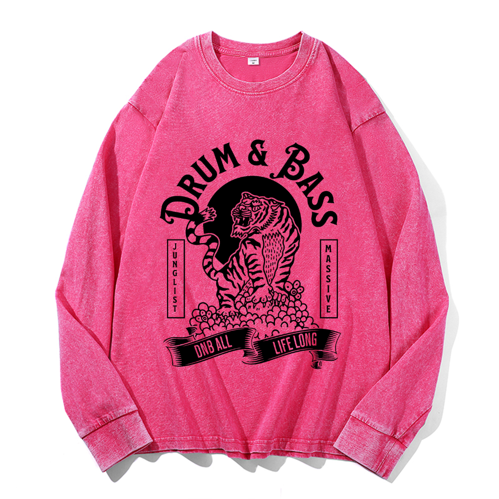 Vintage Cotton Wash Crewneck Sweatshirt