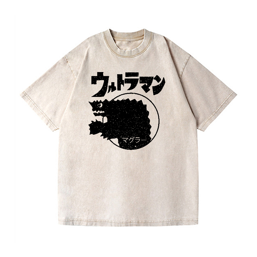 Magular Monster Vintage Wash Japanese Design T-Shirt