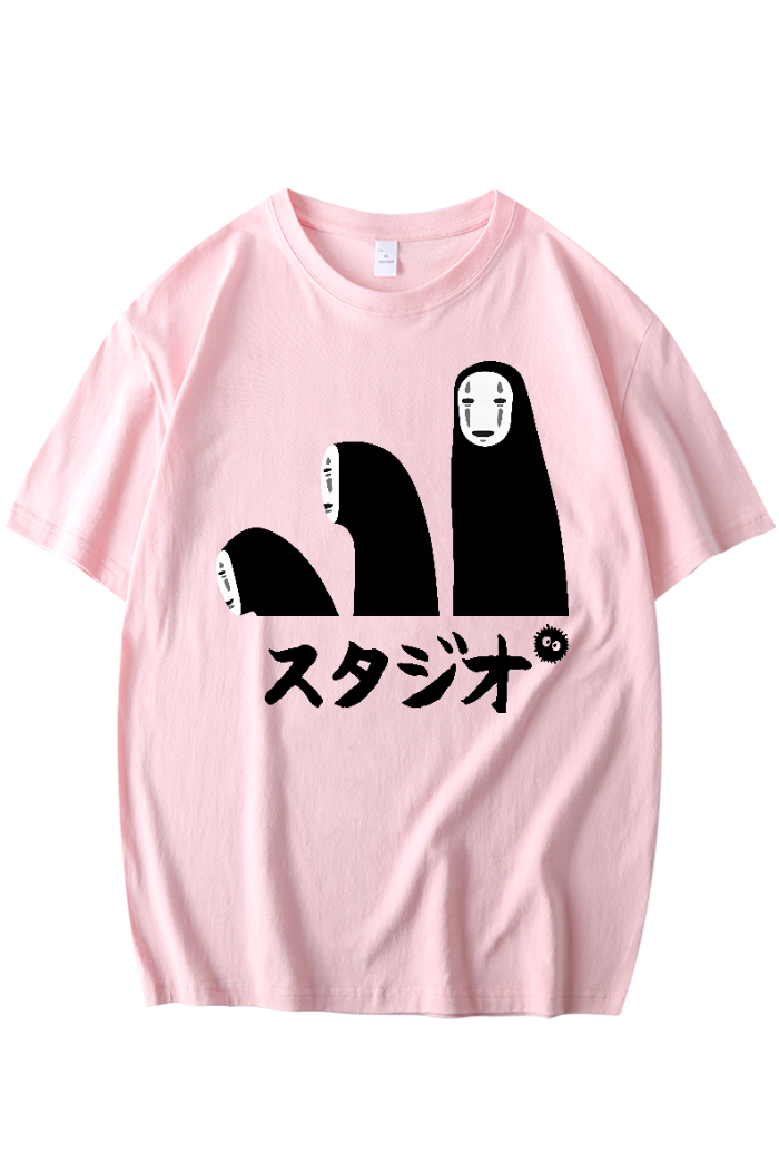Studio Ghibli Spirited Away No Face Kaonashi Japanese Style Women's Classic Tee