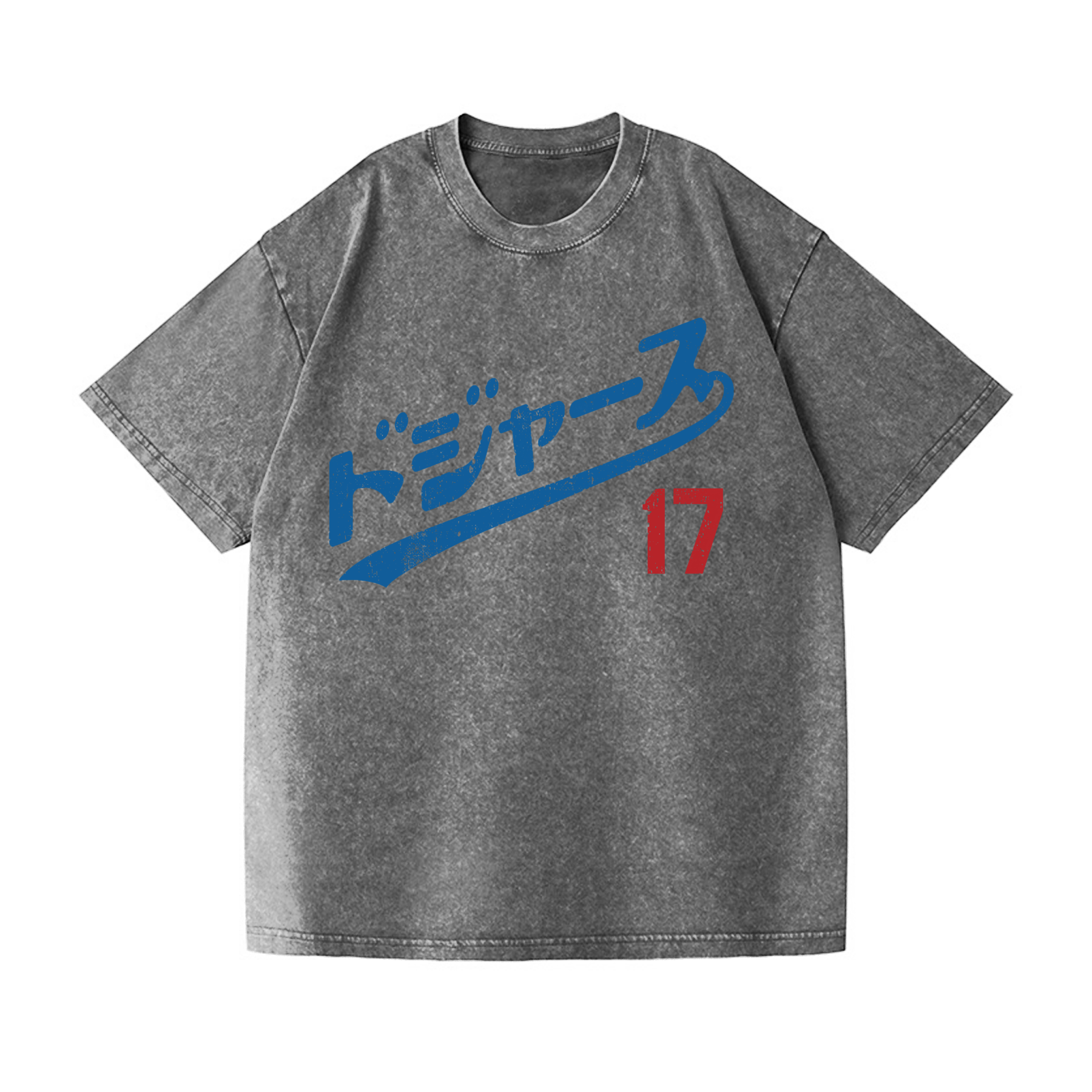 Dodger Vintage Wash Japanese Design T-Shirt