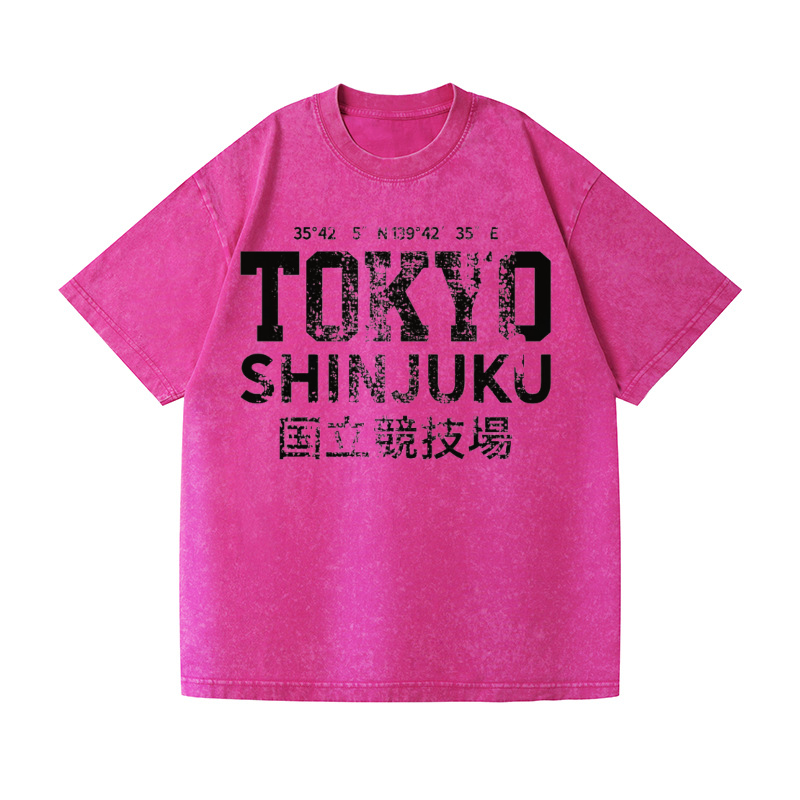 Vintage Wash Japanese Design T-Shirt