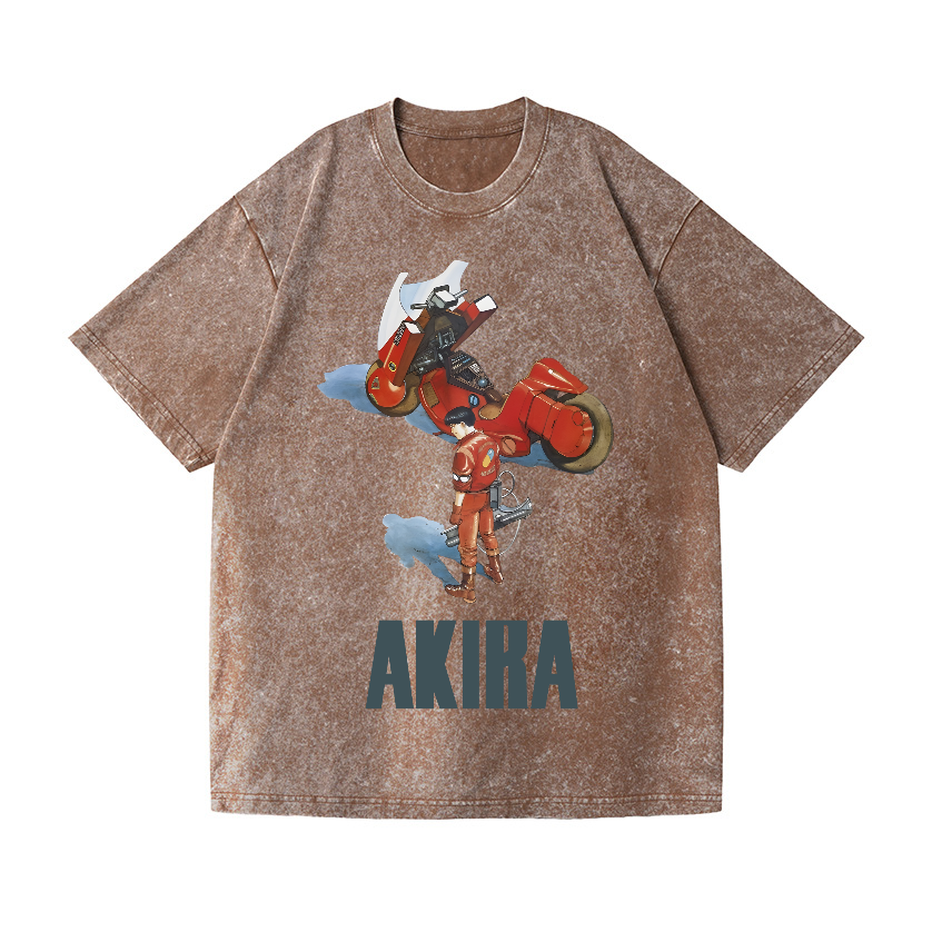 Akira Vintage Wash Japanese Design T-Shirt