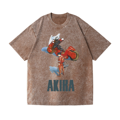 Akira Vintage Wash Japanese Design T-Shirt