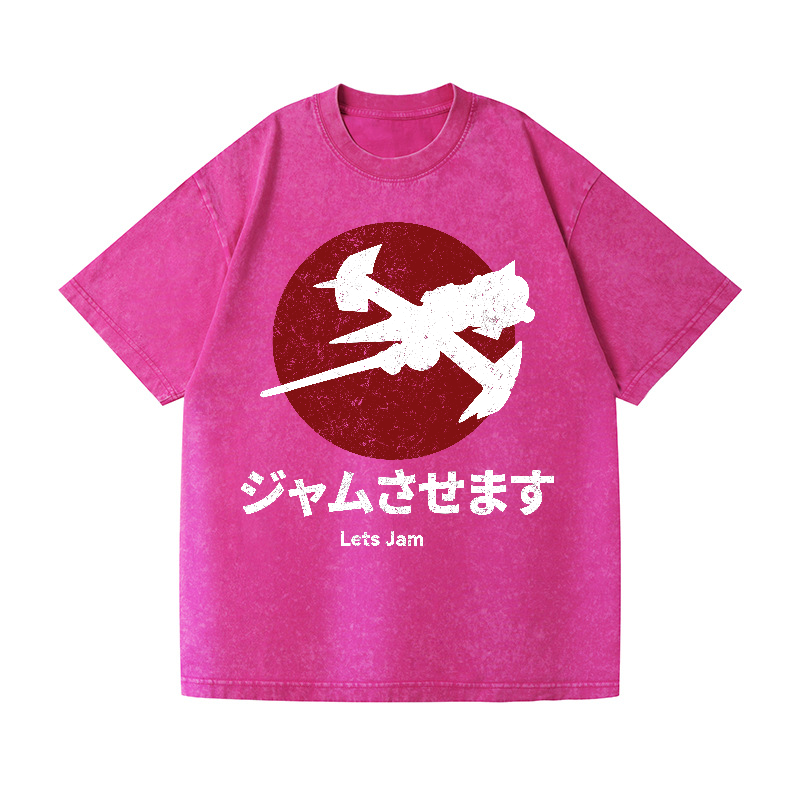 Cowboy Bebop Farm Vintage Wash Japanese Design T-Shirt