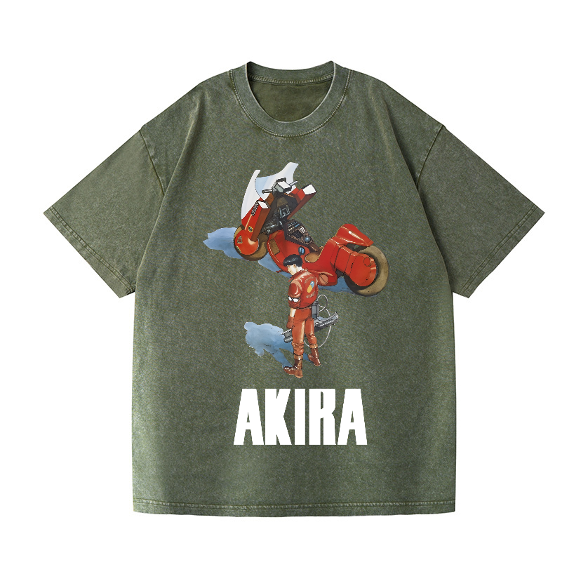 Akira Vintage Wash Japanese Design T-Shirt
