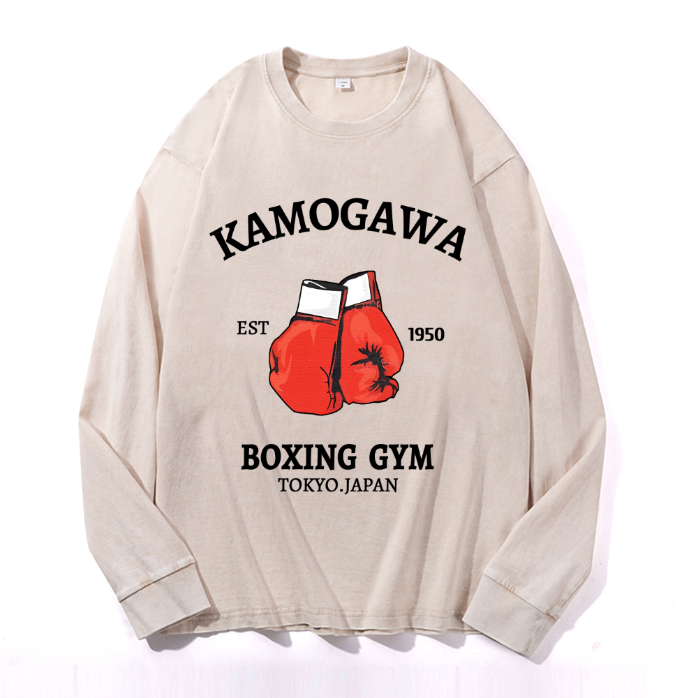 Vintage Cotton Wash Crewneck Sweatshirt