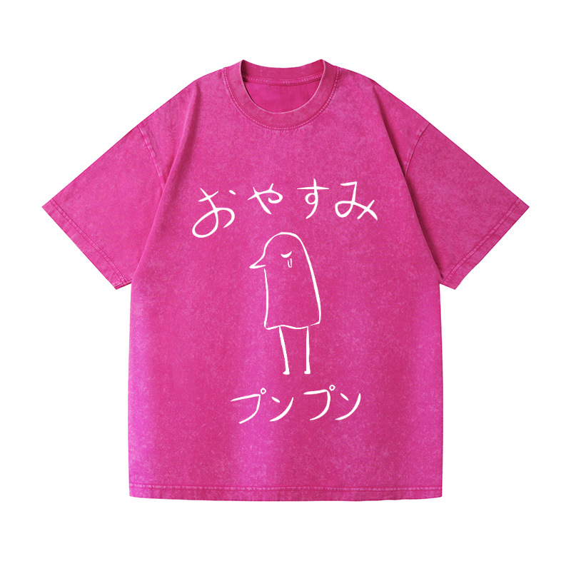 The Pure Existence Vintage Wash Japanese Design T-Shirt