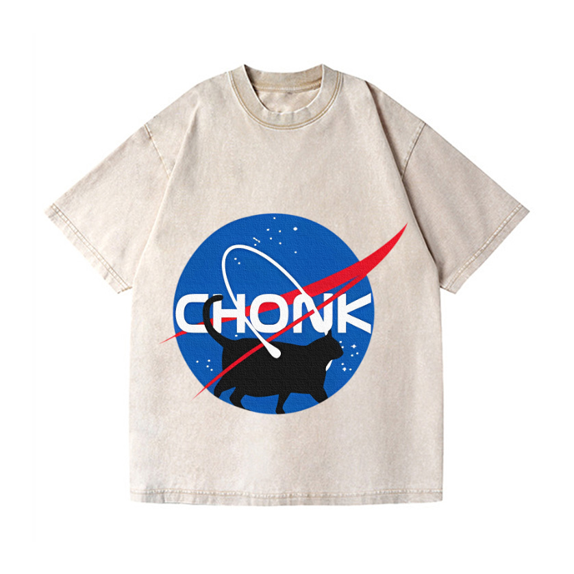 CHONK/NASA Vintage Wash Japanese Design T-Shirt