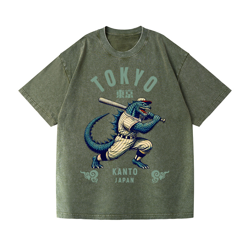 Tokyo Kanto Japan Vintage Wash Japanese Design T-Shirt