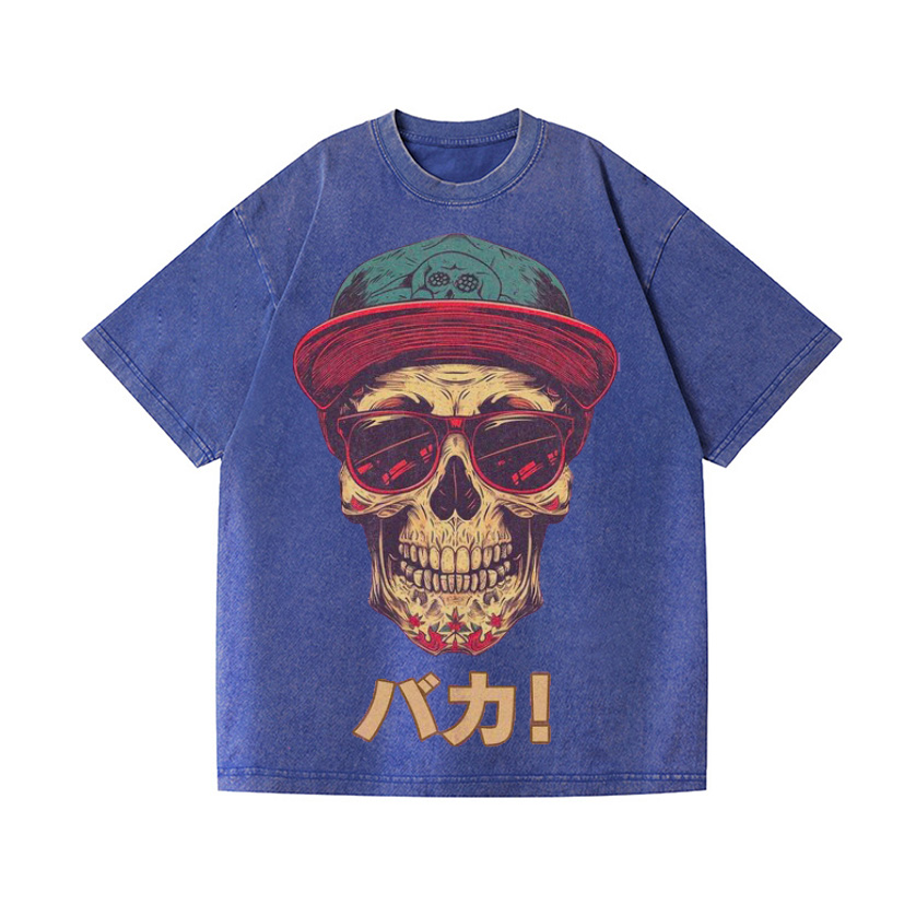 Vintage Wash Japanese Design T-Shirt