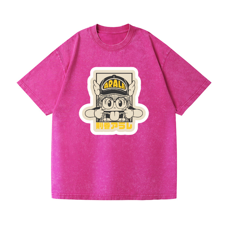 Arale Anime Vintage Wash Japanese Design T-Shirt