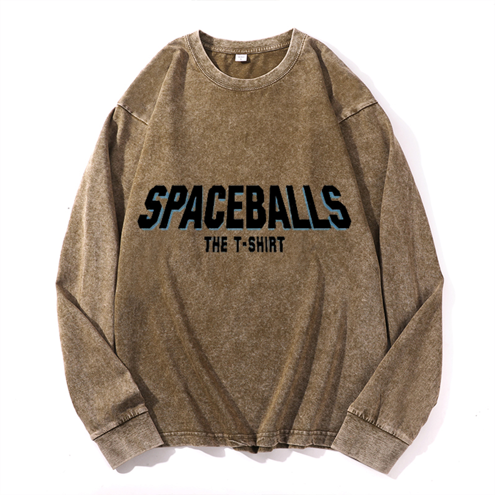 Spaceballs Vintage Cotton Wash Crewneck Sweatshirt