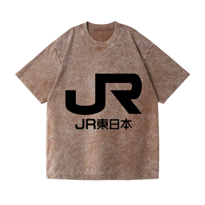 Vintage Wash Japanese Design T-Shirt