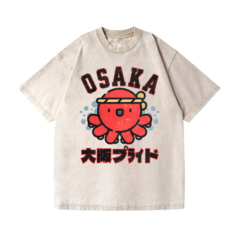 Osaka Vintage Wash Japanese Design T-Shirt