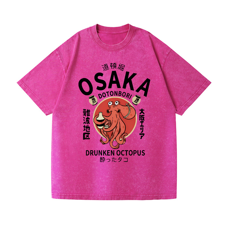 OSAKA Vintage Wash Japanese Design T-Shirt