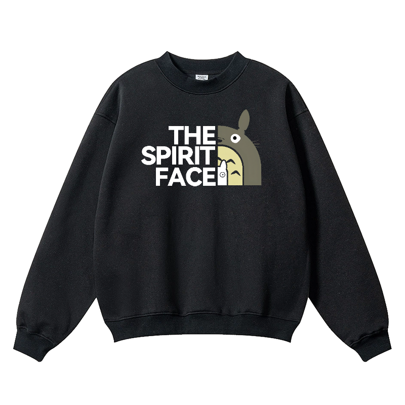 Studio Ghibli Totoro Wrinkle-Resistant Crewneck Sweatshirt