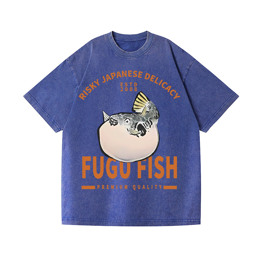 Japan's Risky Eats Vintage Wash Japanese Design T-Shirt