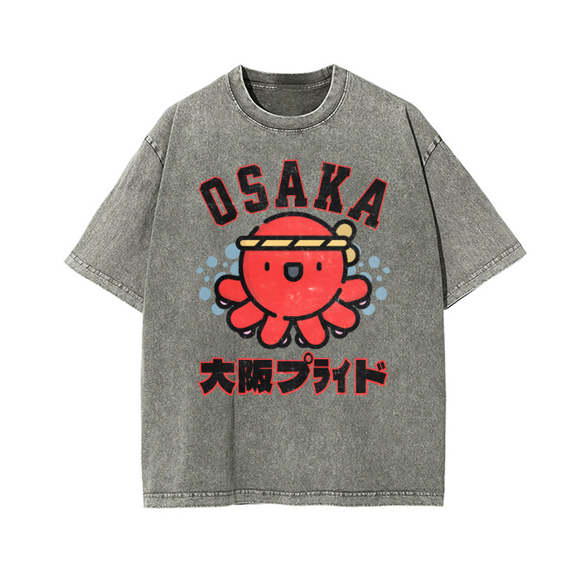 Osaka Vintage Wash Japanese Design T-Shirt
