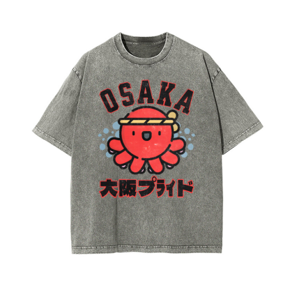 Osaka Vintage Wash Japanese Design T-Shirt